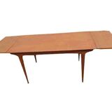 Scandinavian table with lb teak extensions