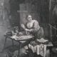 David Teniers II, La boudinait, engraving by Jacques Philippe Le Bas, eighteenth century