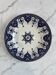 Grande assiette plate terre de fer Sarreguemines Cluny