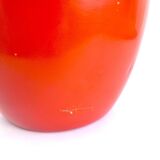 Large Apple Metal Orange Ice Bucket