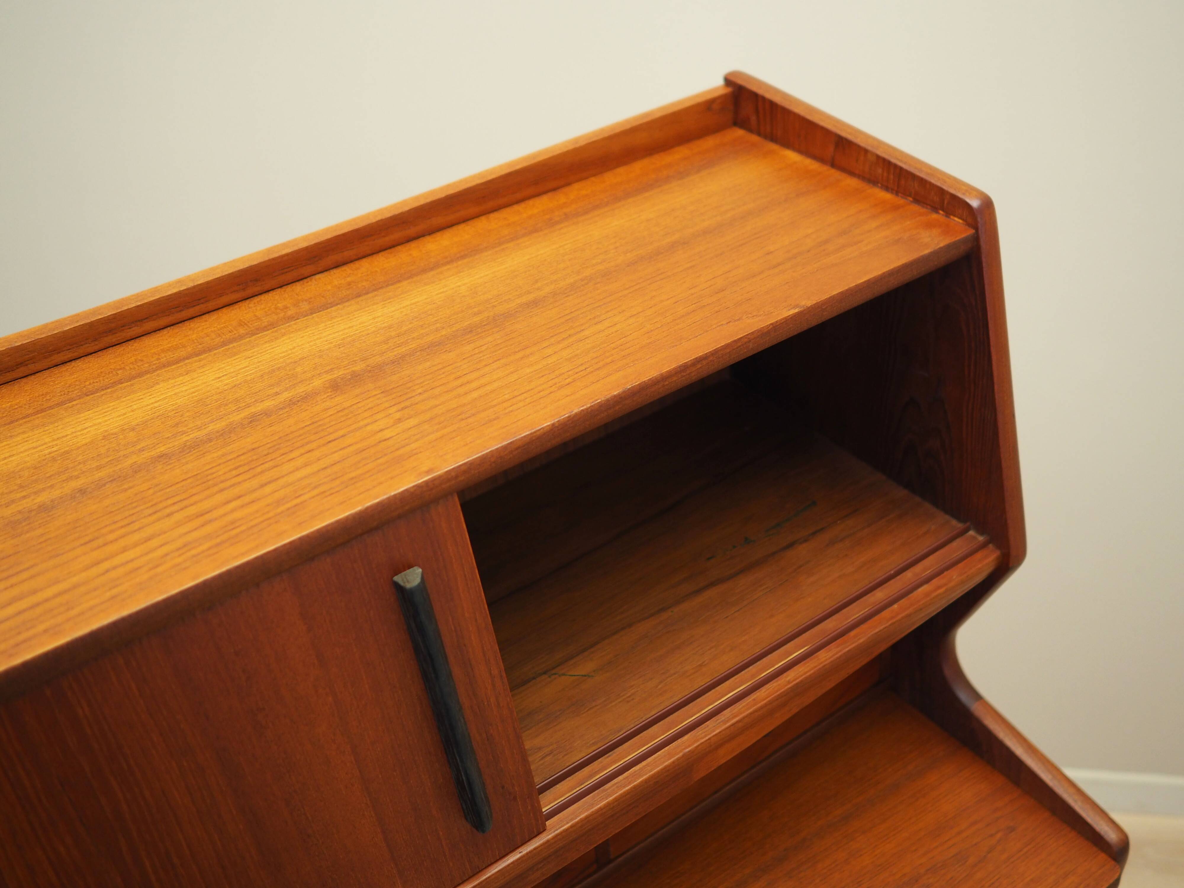 Teak secretary, Danish design, 1970s, production: Denmark