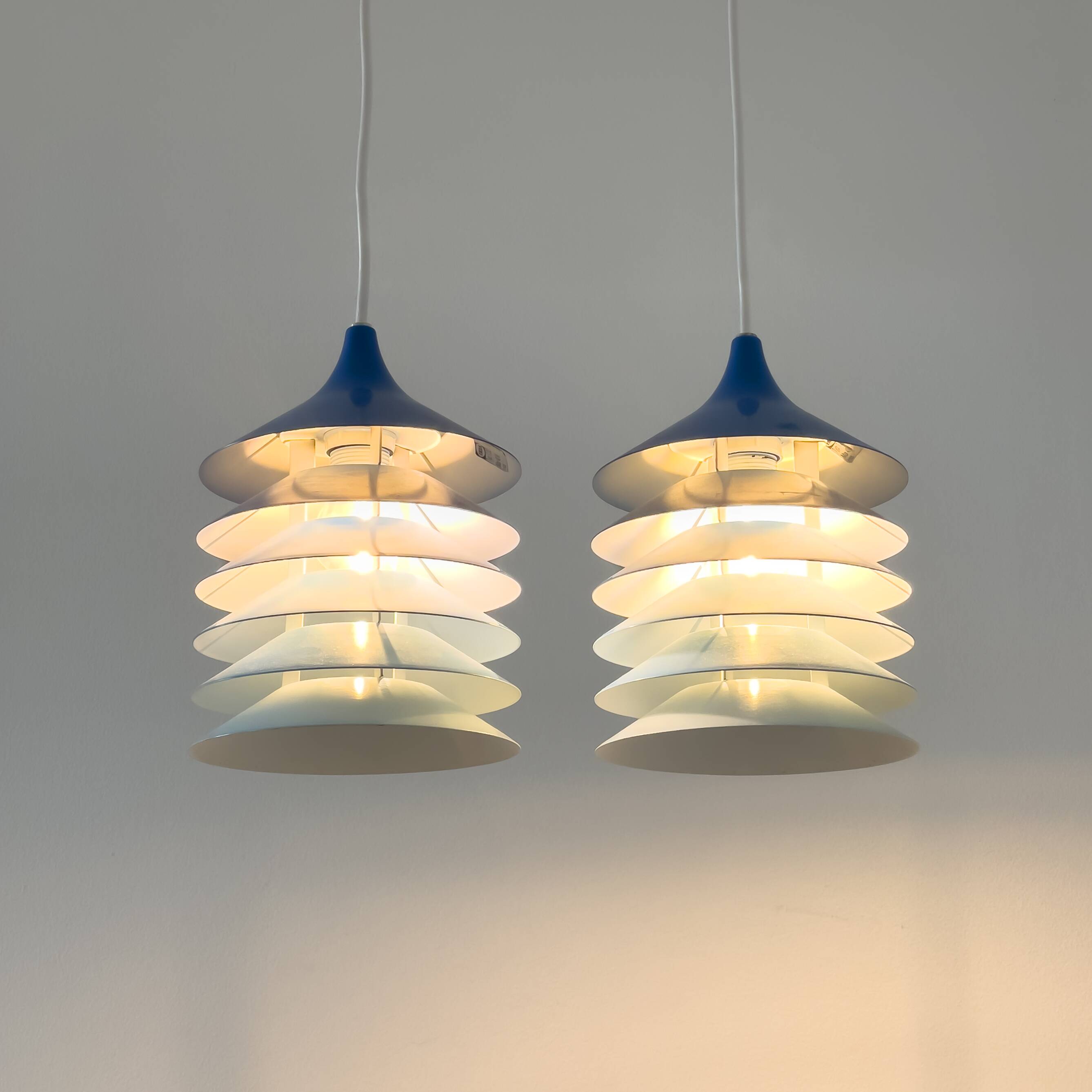 Pair of Retro IKEA Lamps by Bent Boysen