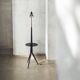 Mid-Century Modern Tripod Floor Lamp with Integrated Tray Table 1950s
