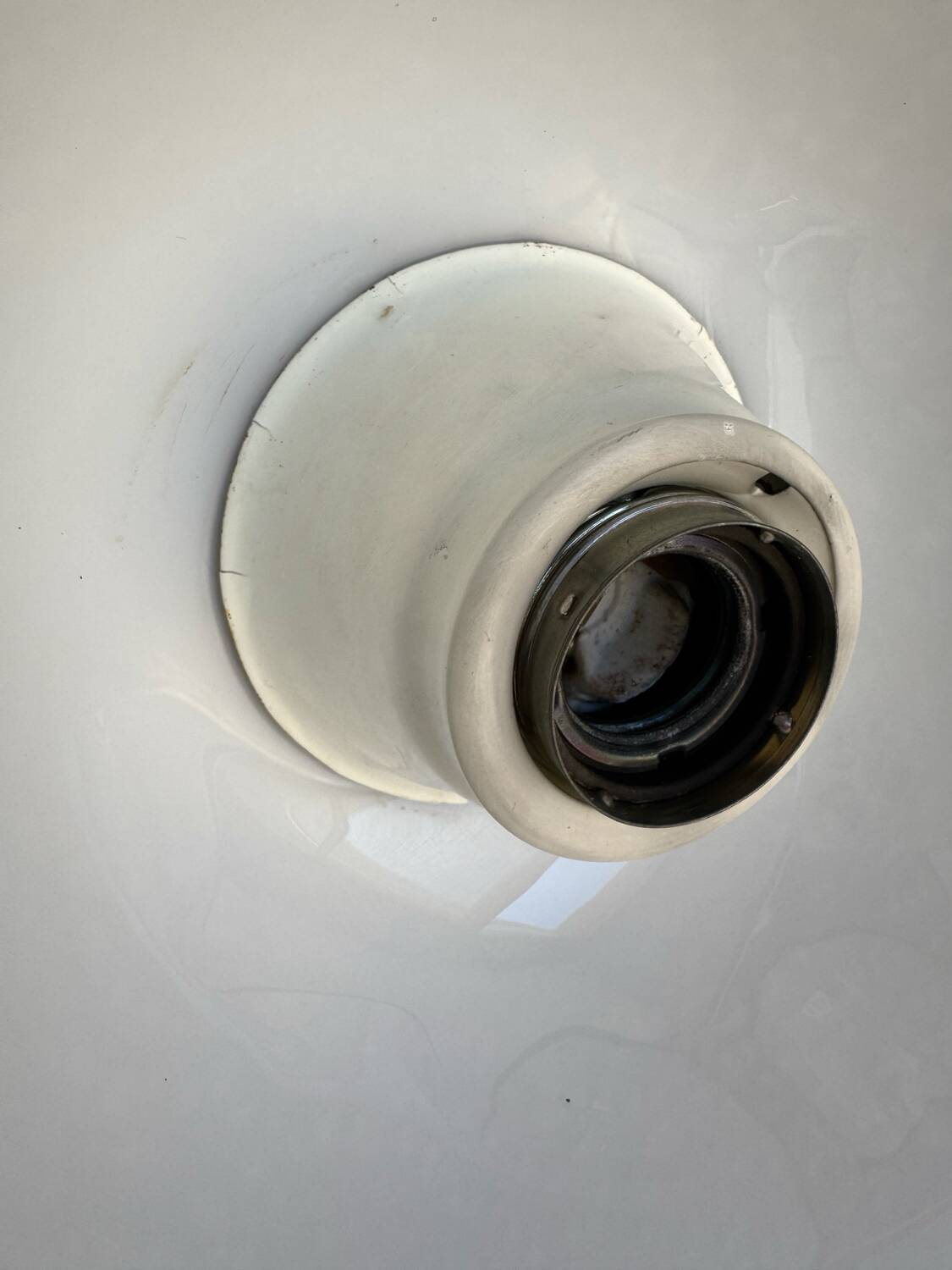 Murano glass flower pendant from the 1970s