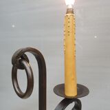 Ironwork floor lamp Jean-Pierre Ryckaert 1950, France