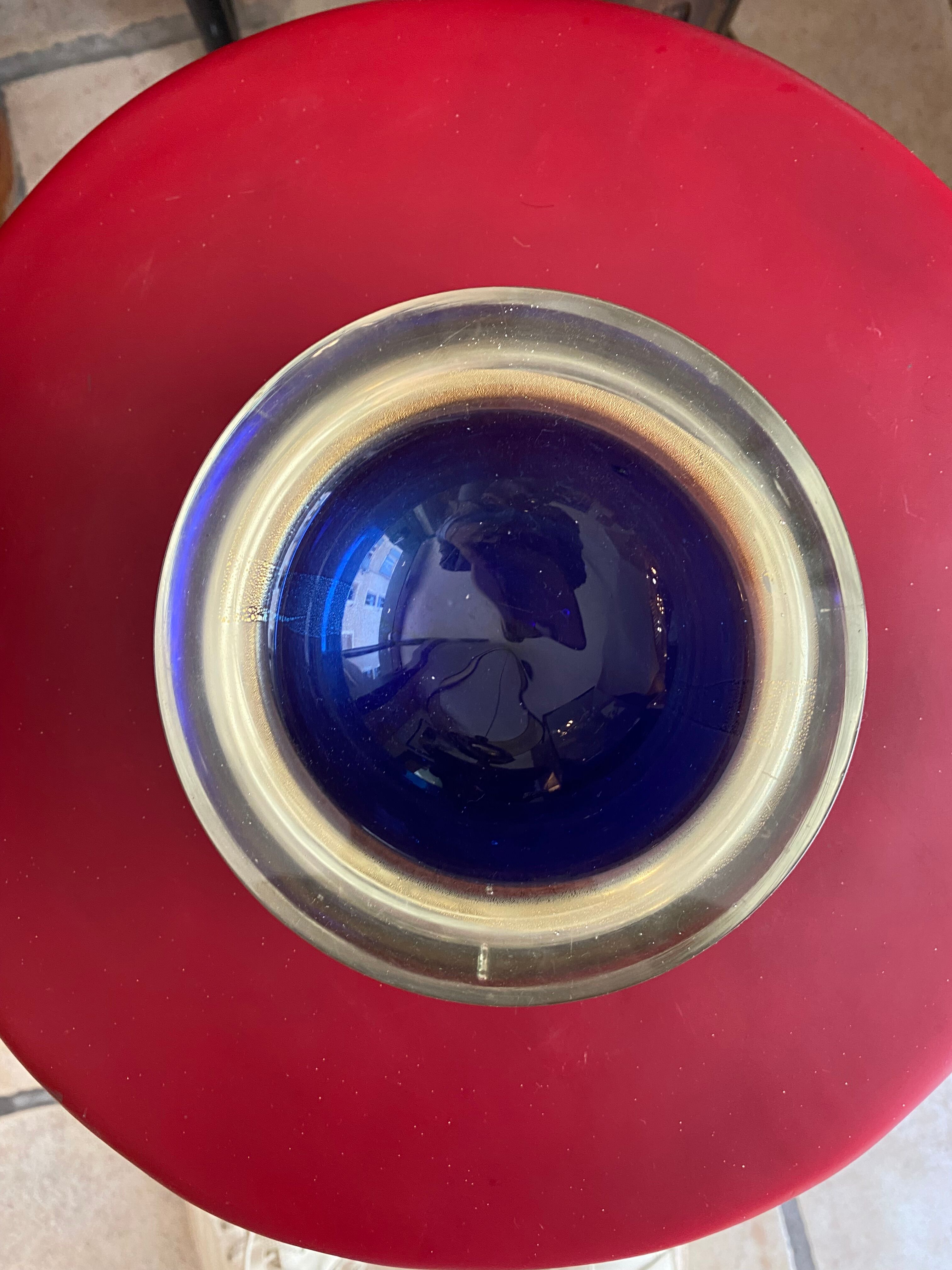 Murano glass ashtray