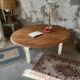 Round coffee table