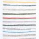 5x8 Colorful Striped Vintage Kilim Rug, 149x238Cm