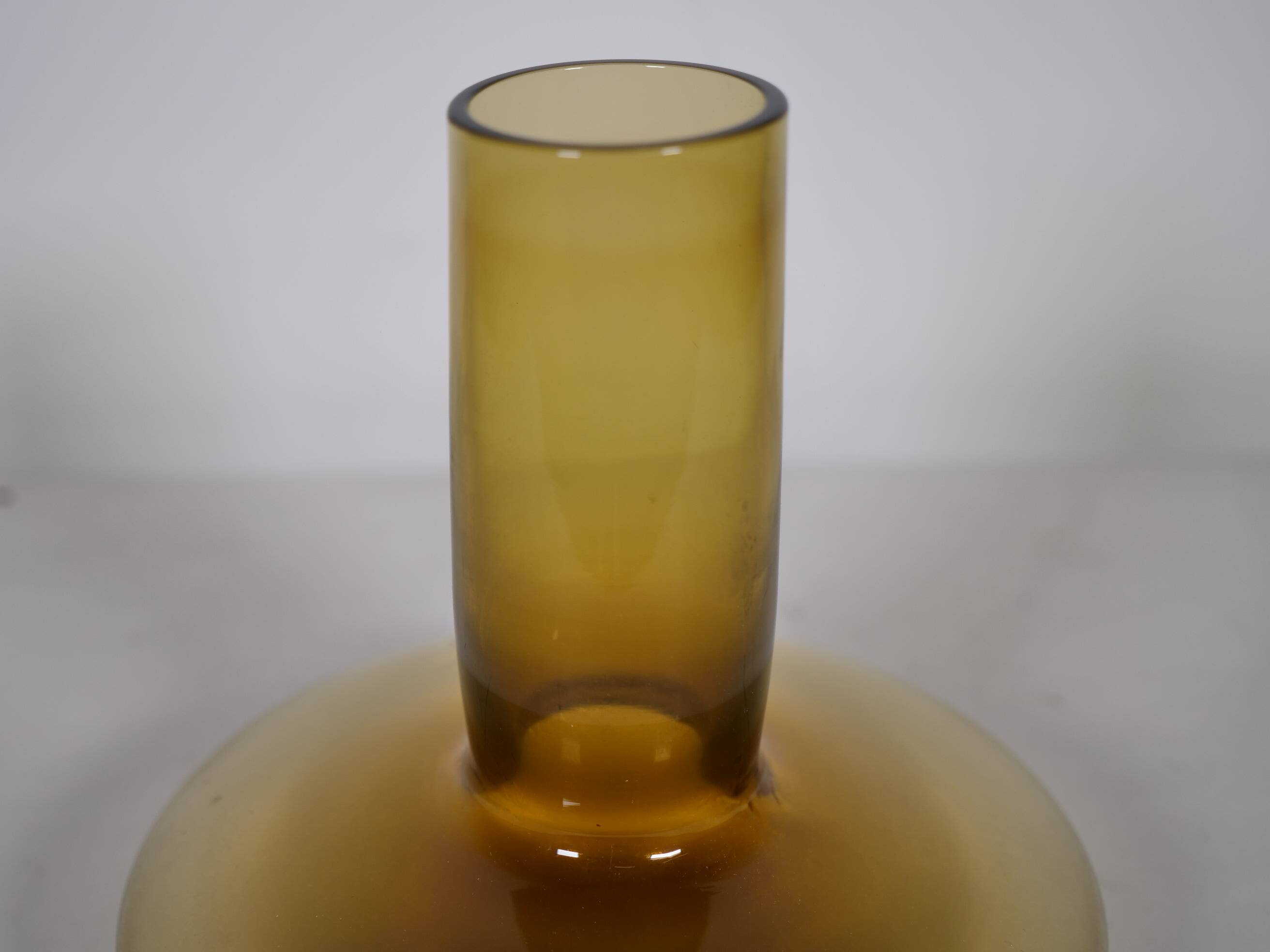 Vase en verre de l'ère spatiale Timo Sarpaneva – années 1960