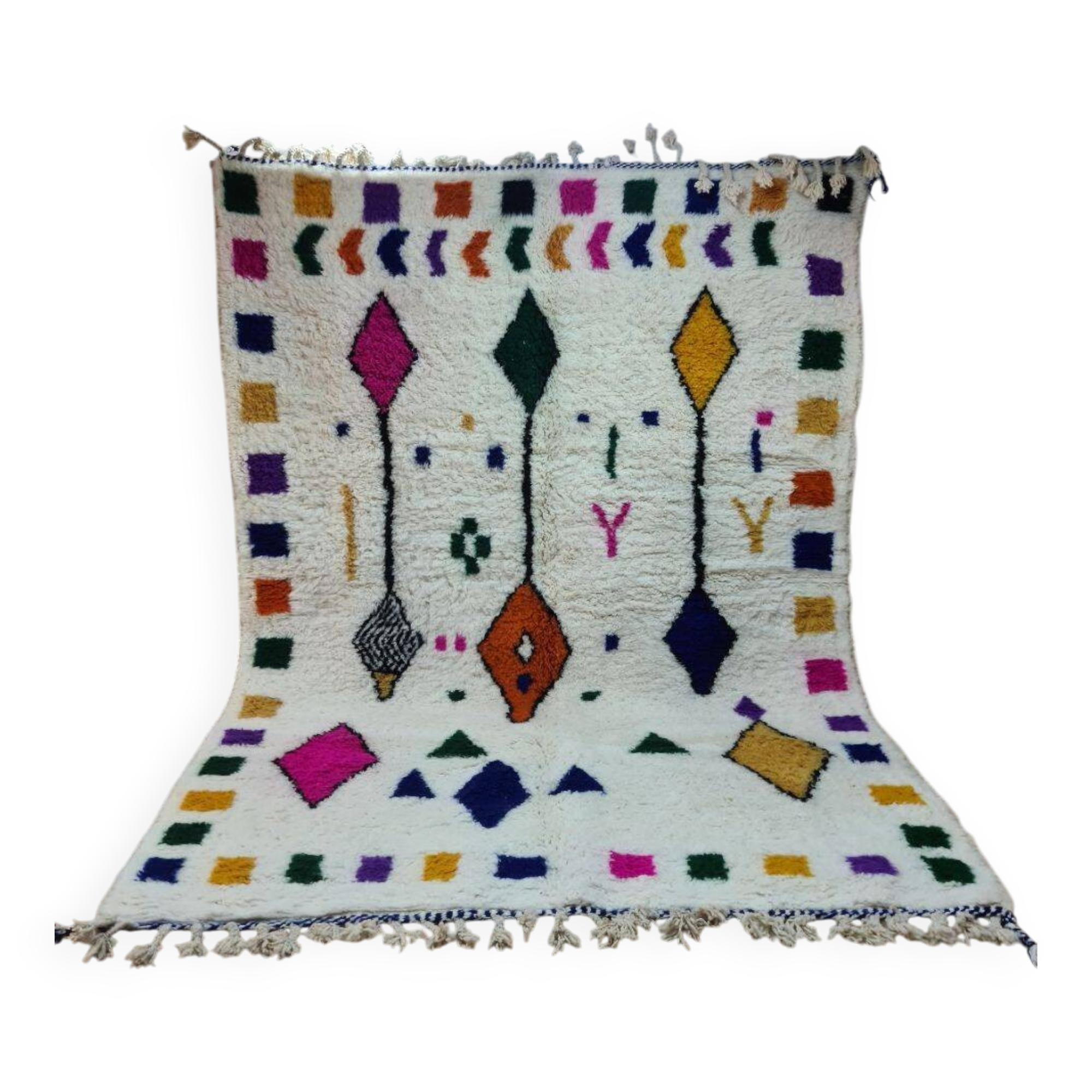 Berber Rug 300x200 cm - Bright Colors and Unique Design