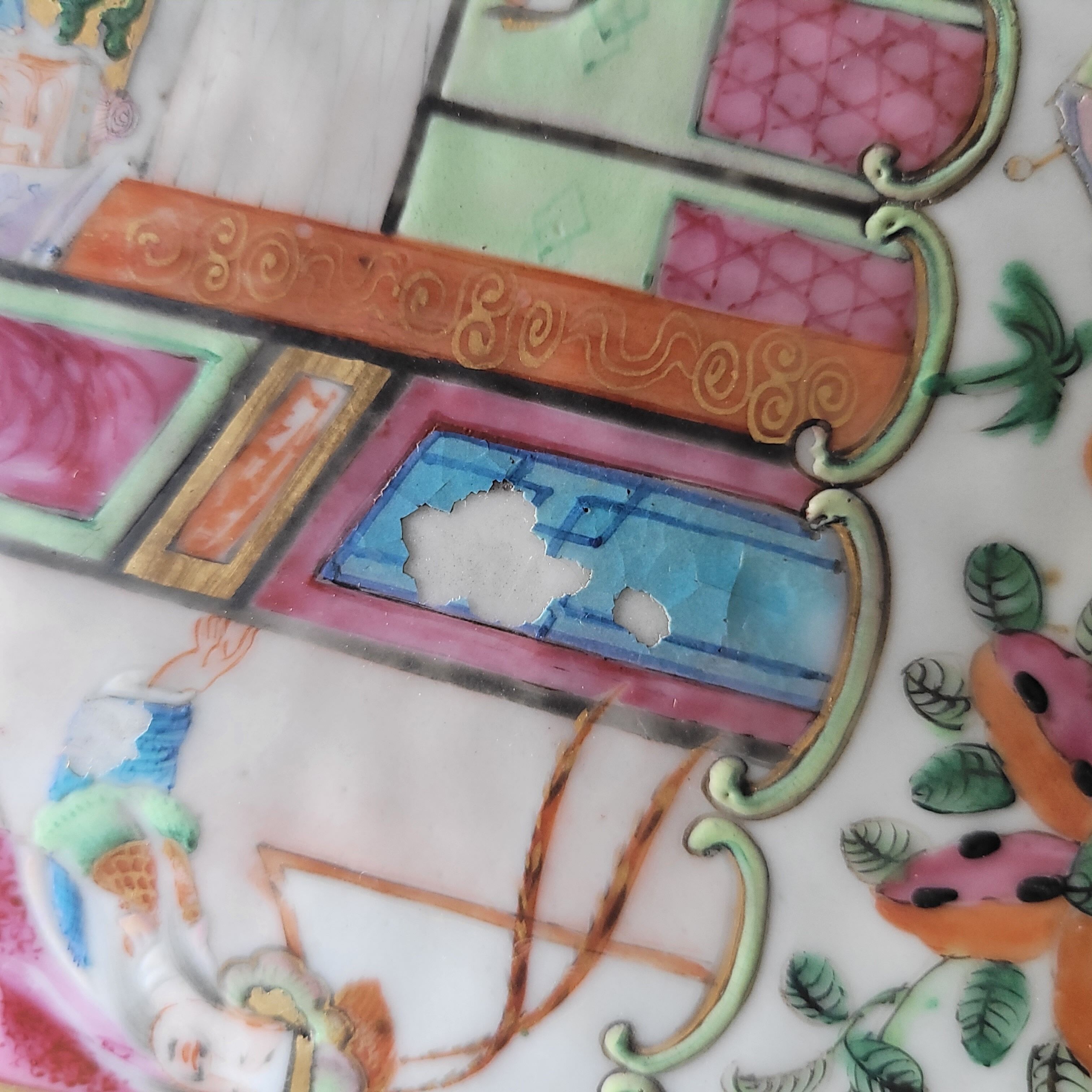 Very large Chinese vase (92 centimeters)