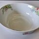 Very large porcelain salad bowl in very good condition from L'hirondelle Meh.