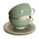 Paire de tasses déjeuners Capri V&B Villeroy 1950