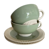 Pair of capri V&B Villeroy 1950 lunch cups