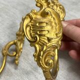 Antique bronze coat hooks