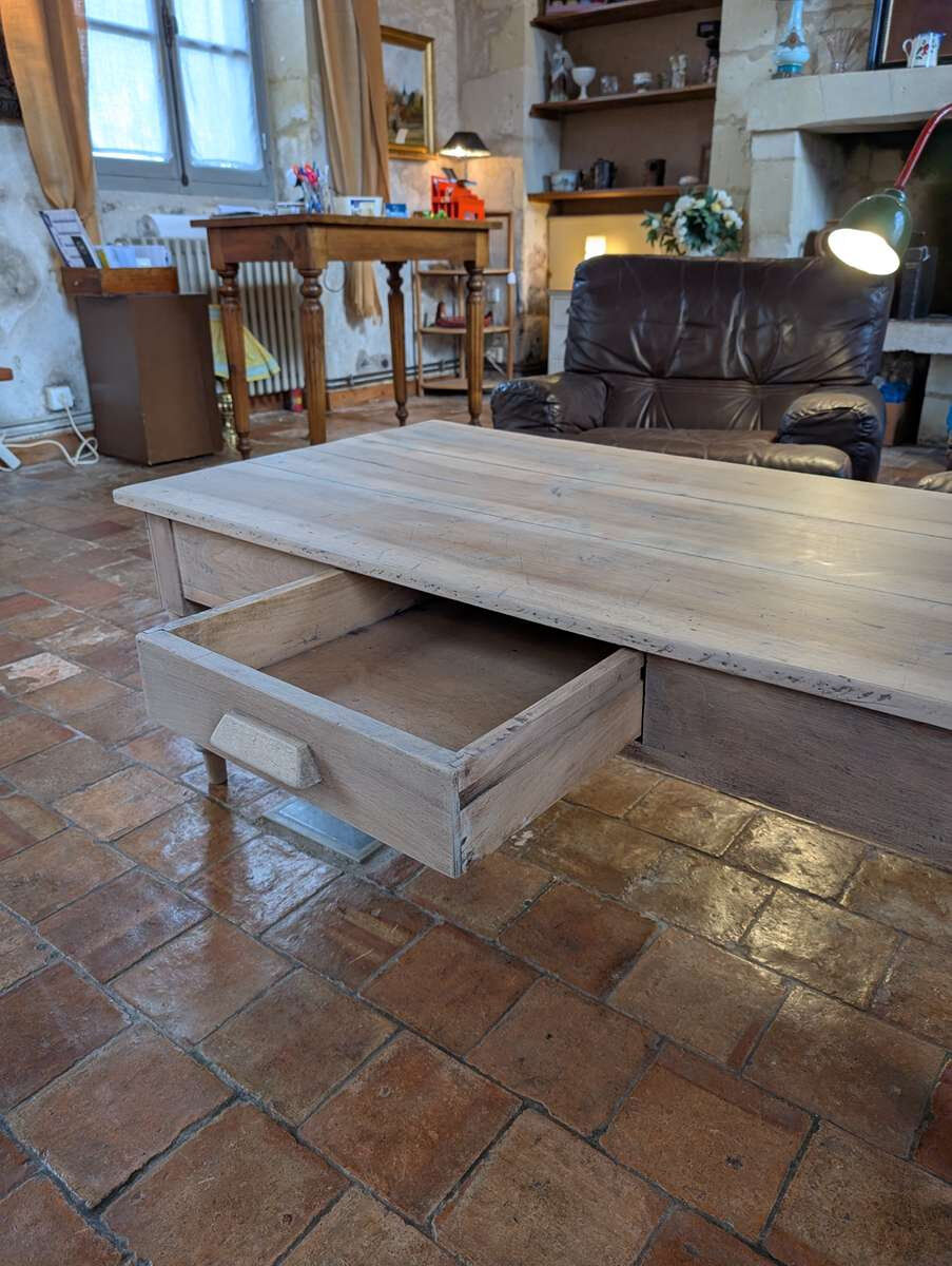 Antique coffee table