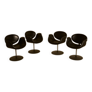 4 fauteuils ''Little - gris