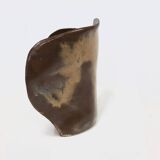 Studio Pottery Free Form Ceramic Glazed Vase 1960s