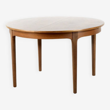 Midcentury Extending Round Teak Table And Chairs From Nathan. Modern / Danish Style /Retro