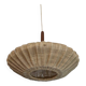 Danish cocoon suspension in teak and canvas 1950