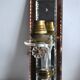 Pair of mirror and crystal wall lights from the 1940s-50s.