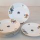 Plates dessert - porcelain - limoges