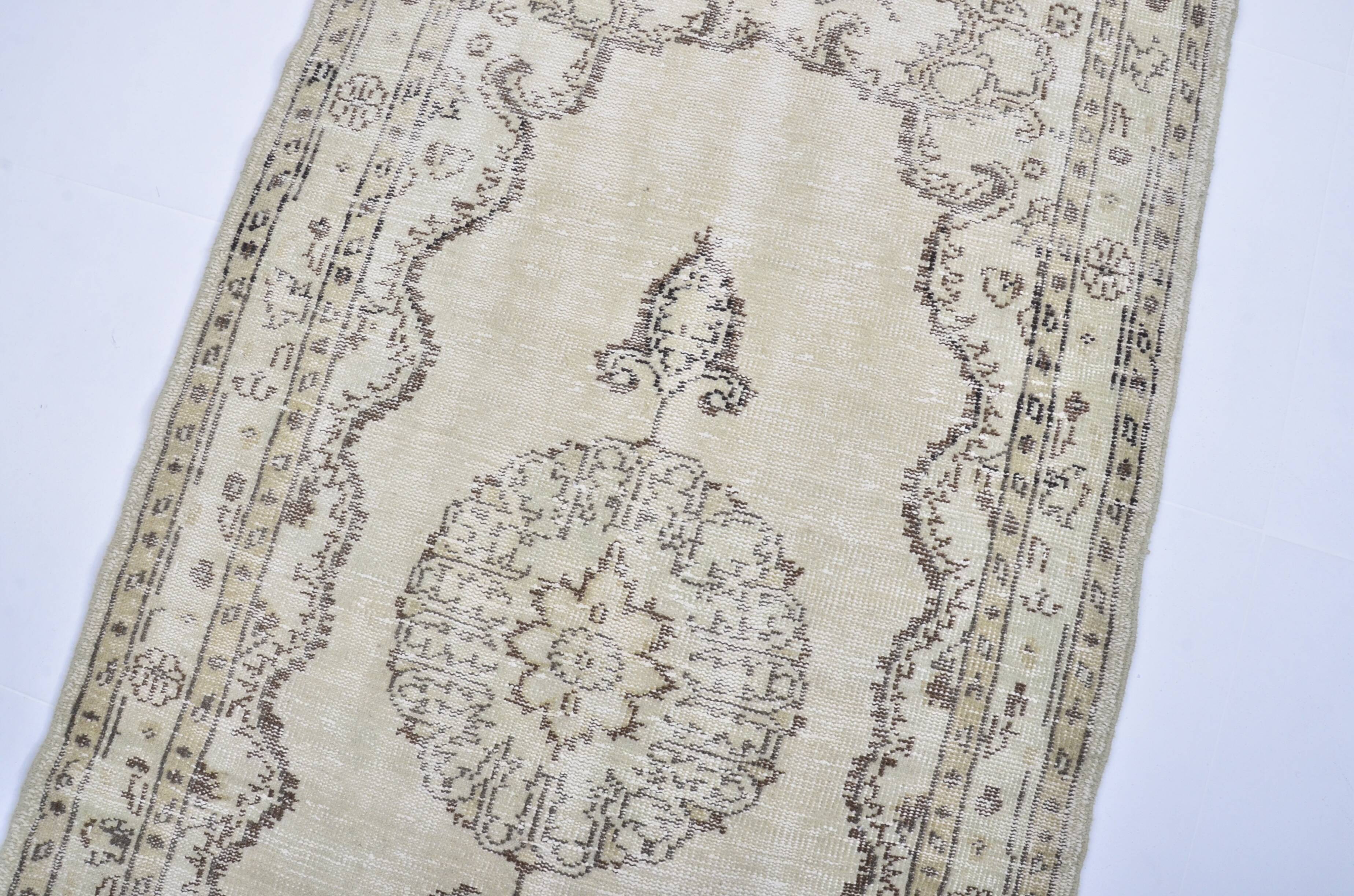 Turkish Oushak Handknotted Carpet sku 3346