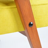 Vintage armchair model VAR, 1960s, restored, yellow