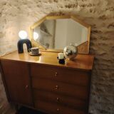 70's asymmetrical chest of drawers