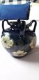 Antique art nouveau vase with floral decoration