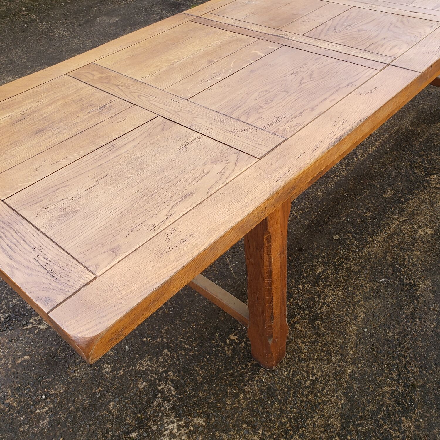 Wooden table 290 cm
