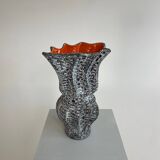 Large fat lava style vase