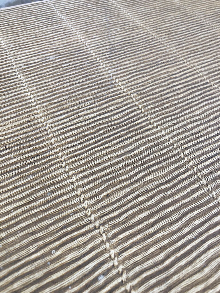 Vintage rattan meal table