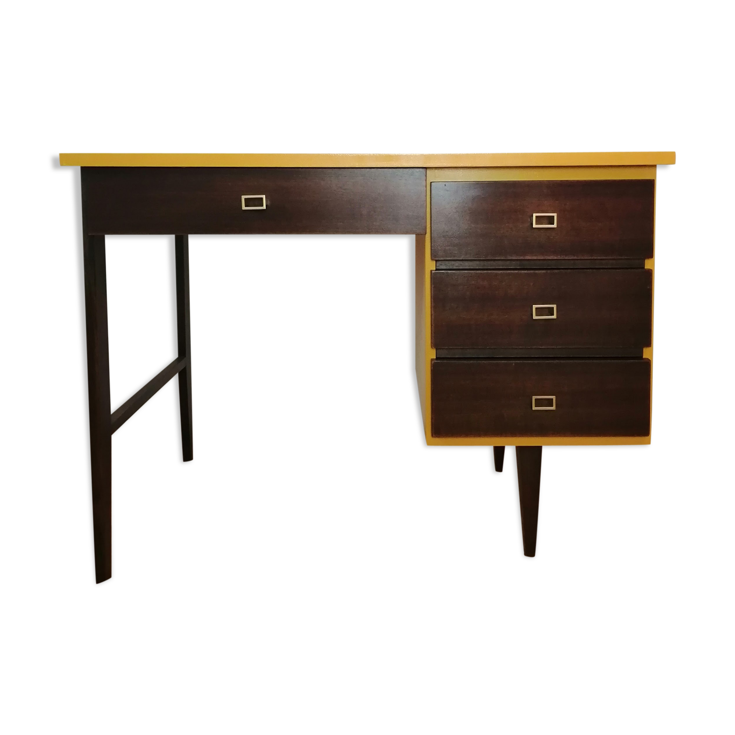 Yellow desk
