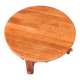 Brutalist Handcrafted Oak Coffee Table, Netherlands, 1950s