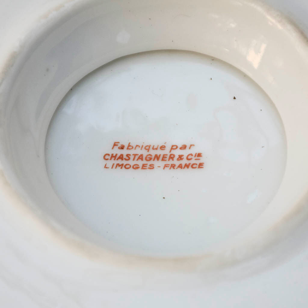 Porcelain service plates and dishes 74 pieces Limoges