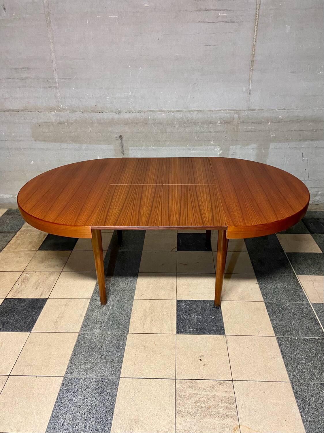 Vintage teak extendable table