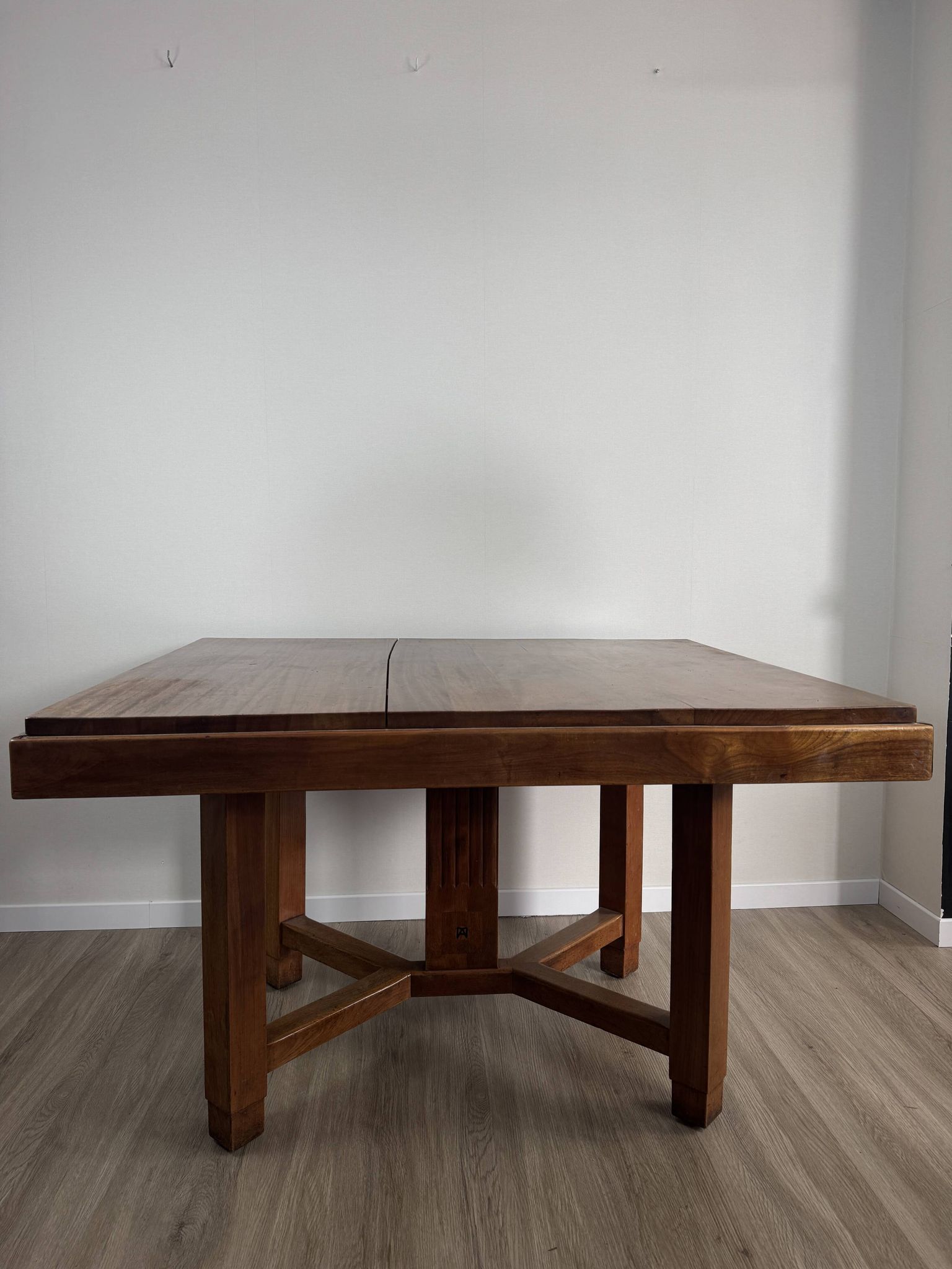 Art Deco dining table — Stamped Maurice Alet (1925–1935)