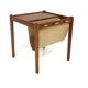 Scandinavian teak magazine rack, S.P Jensen, BRDR Furbo, Sweden, 1960