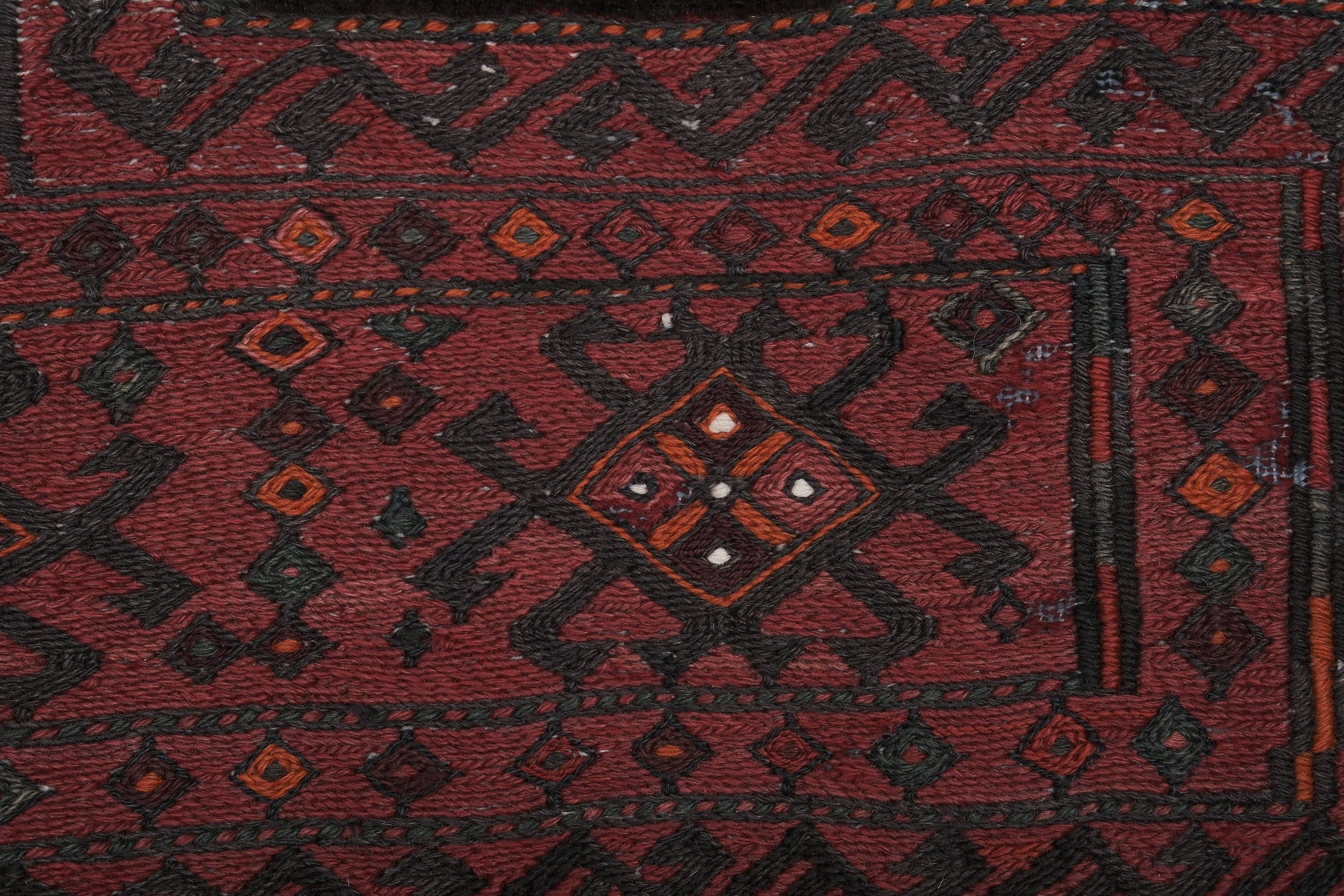 Vintage Turkish Oushak Rug Handwoven 108x276 cm