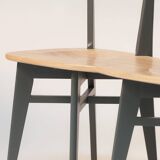 Bench seat vintage bistro chairs