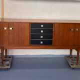 Large vintage teak sideboard
