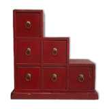 Storage cabinet type staircase