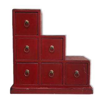 Storage cabinet type staircase