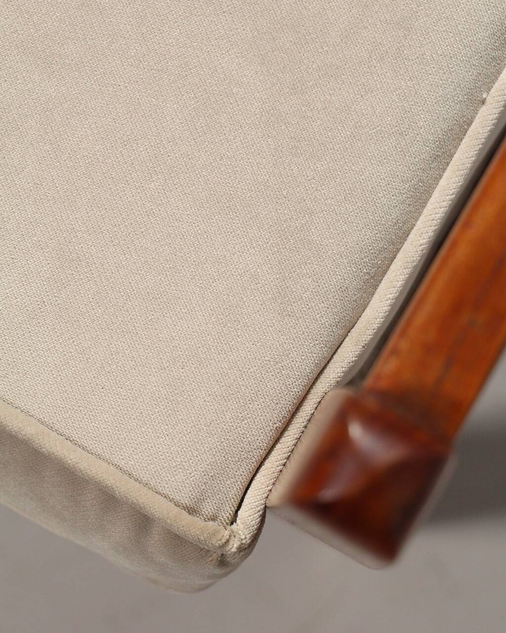 Vintage Scandinavian teak armchair
