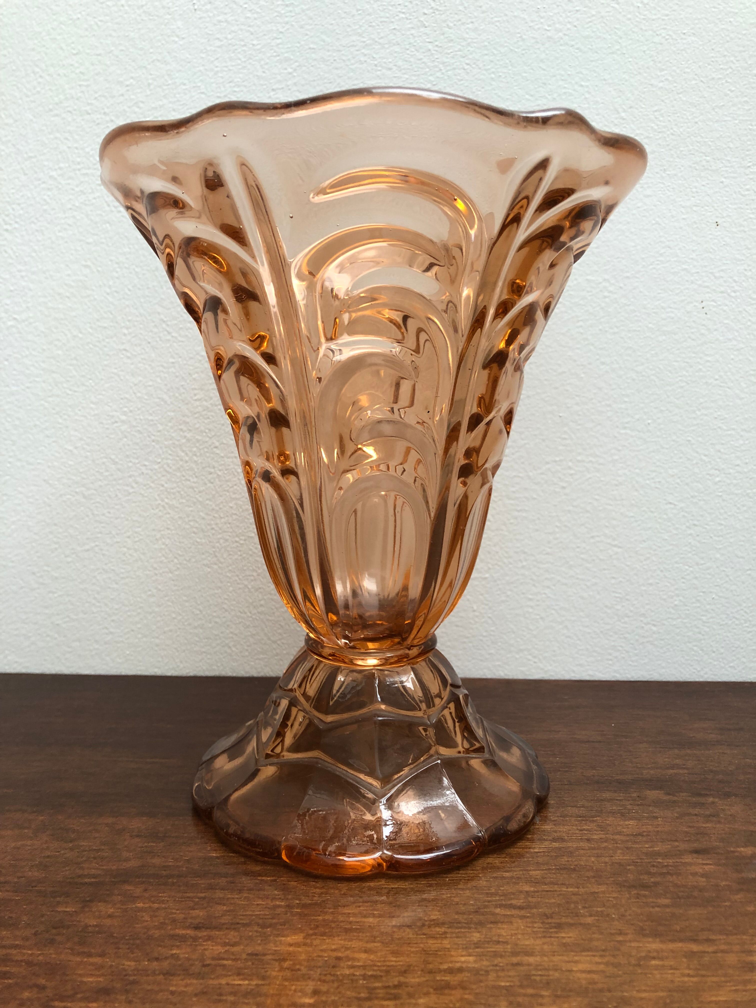 Rosaline-colored vase