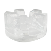 Glass dish warmer from the 70s