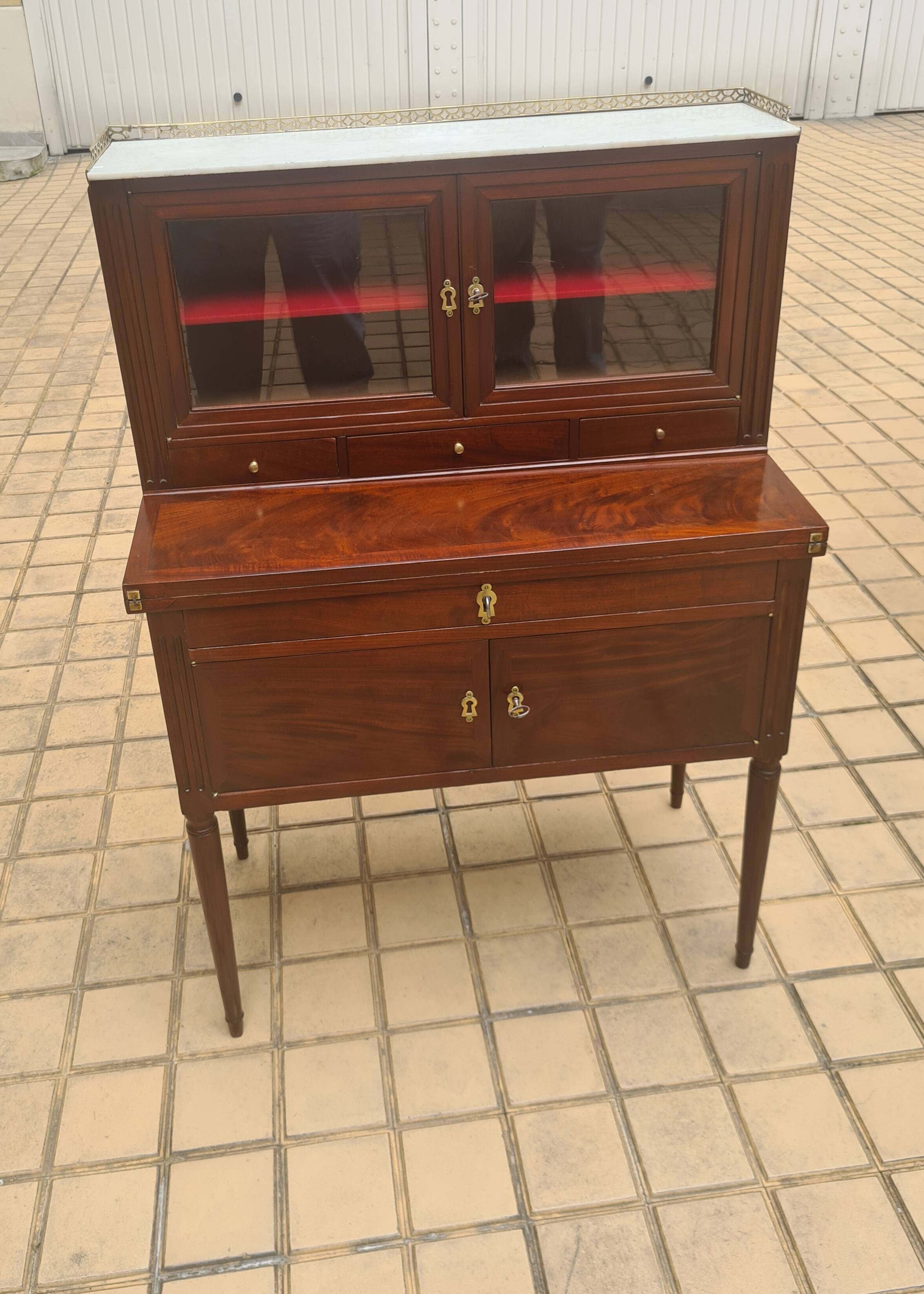 Louis XVI mahogany bonheur du jour