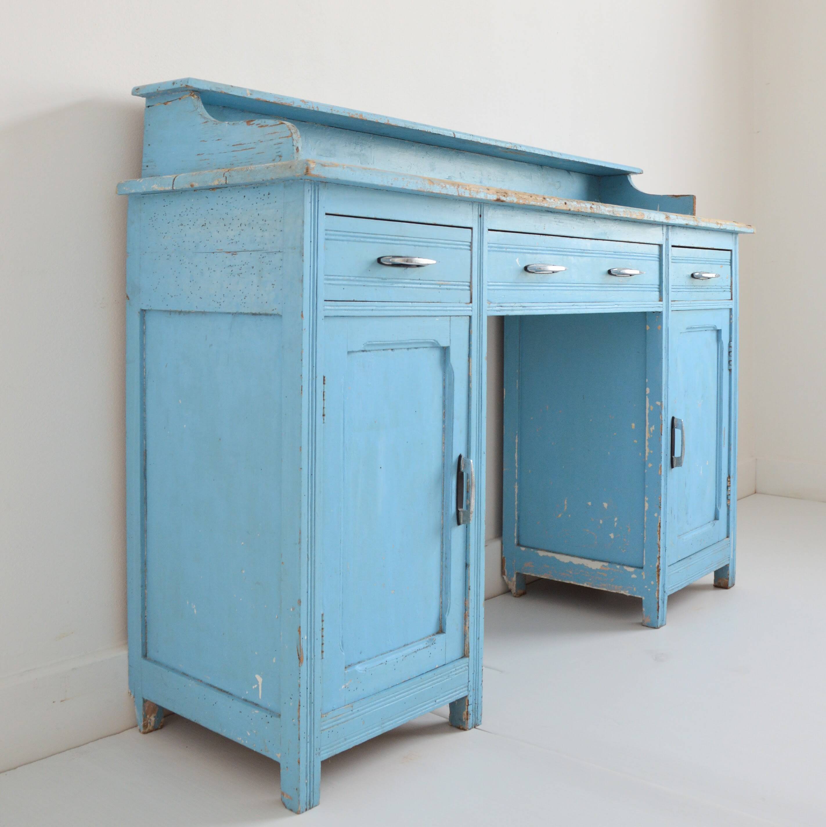 Old workshop/trade/counter/kitchen furniture 1940s vintage