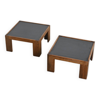 Paire de tables Modèle 771 par Tobia Scarpa, Cassina vers 1965